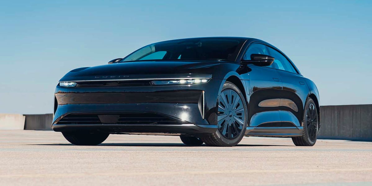 EV maker Lucid to recall more than 27,000 luxury sedans over fire risk, NHTSA says specific real-world editorial scene