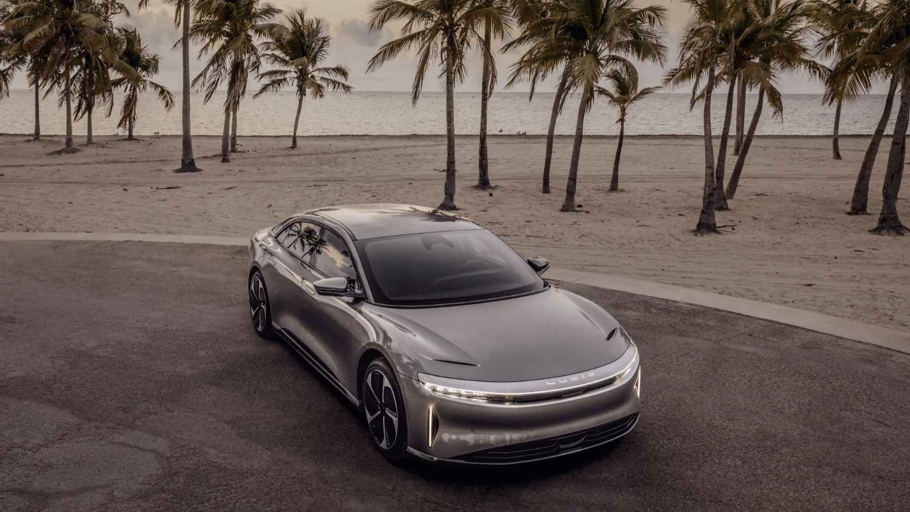 Lucid recalls 27,185 Air sedans in US over potential fire risk specific real-world editorial scene