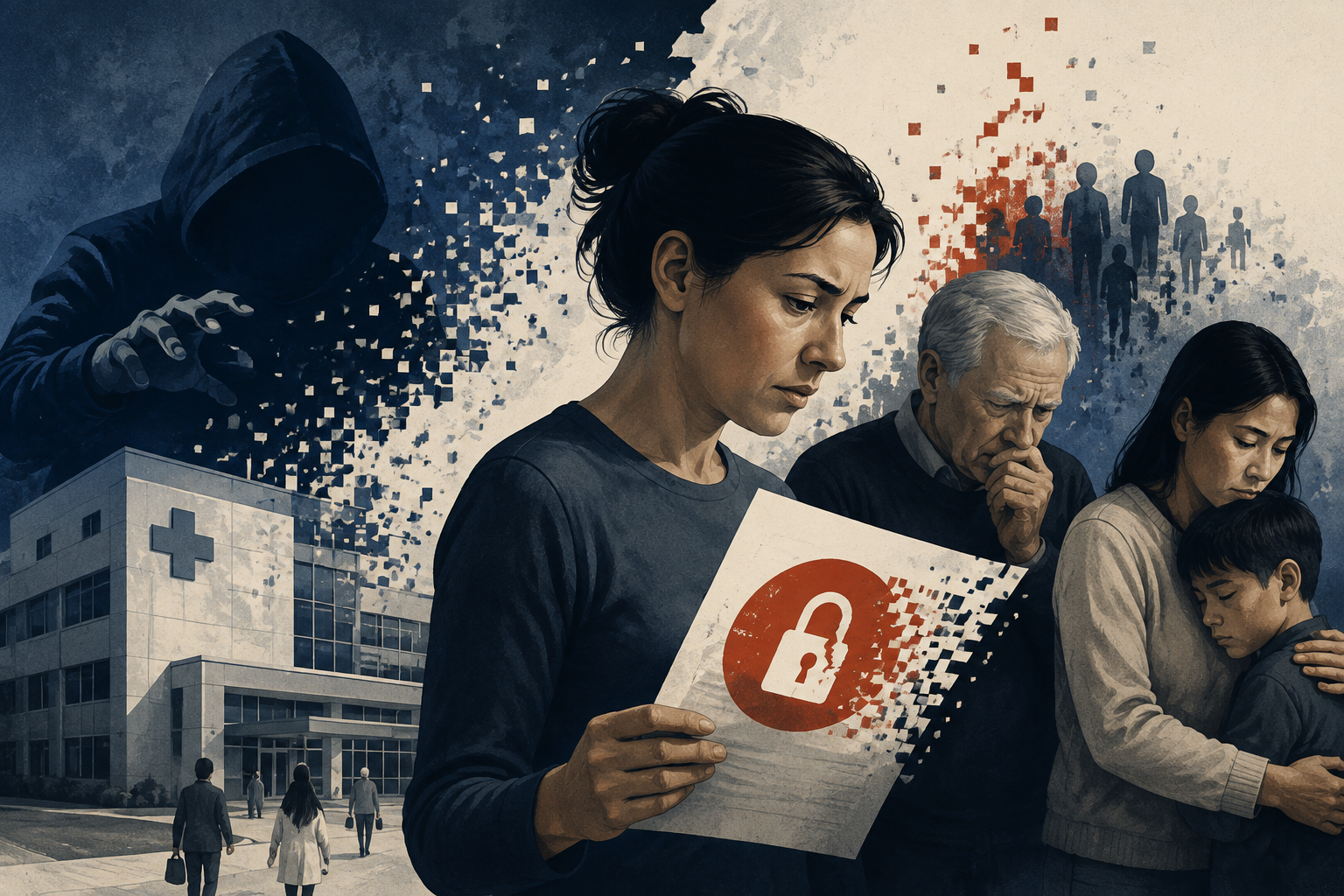 Palomar Health Medical Group $3.1M Data Breach Settlement: Claim up to $5,000 specific real-world editorial scene — Newsr illustration