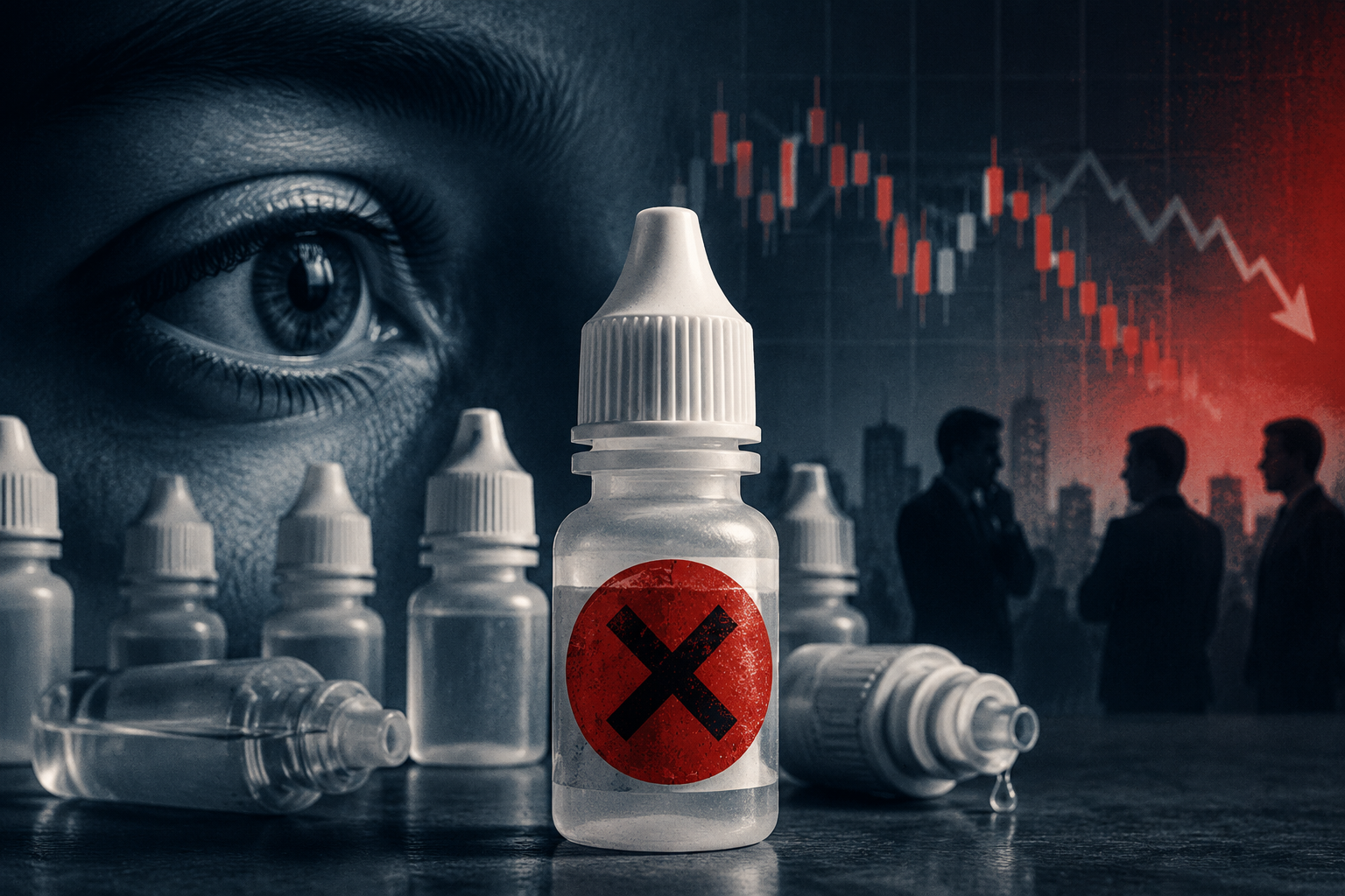 Sun Pharma Recall of 11 Eye Drop Brands: What Investors Should Know specific real-world editorial scene — Newsr illustration
