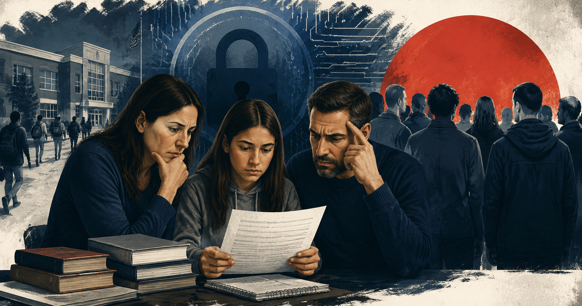 Claim your share of the $26.5M PowerSchool securities class action settlement specific real-world editorial scene — Newsr illustration